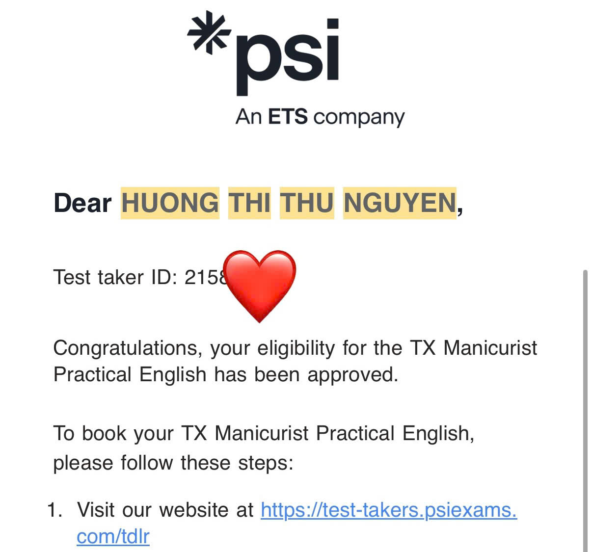 💅 DỊCH VỤ LÀM BẰNG NAIL – ESTHETICIAN – COSMETOLOGY TẠI MỸ